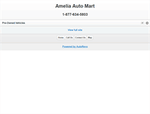 Tablet Screenshot of ameliaautomart.com